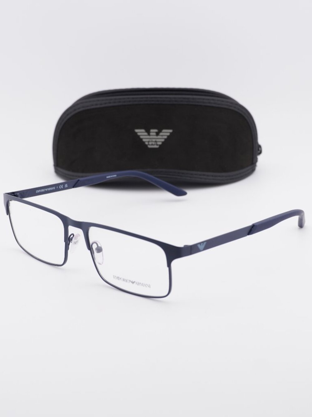 Emporio Armani EA1170 3396 Square Eyeglasses 55 mm - Blue